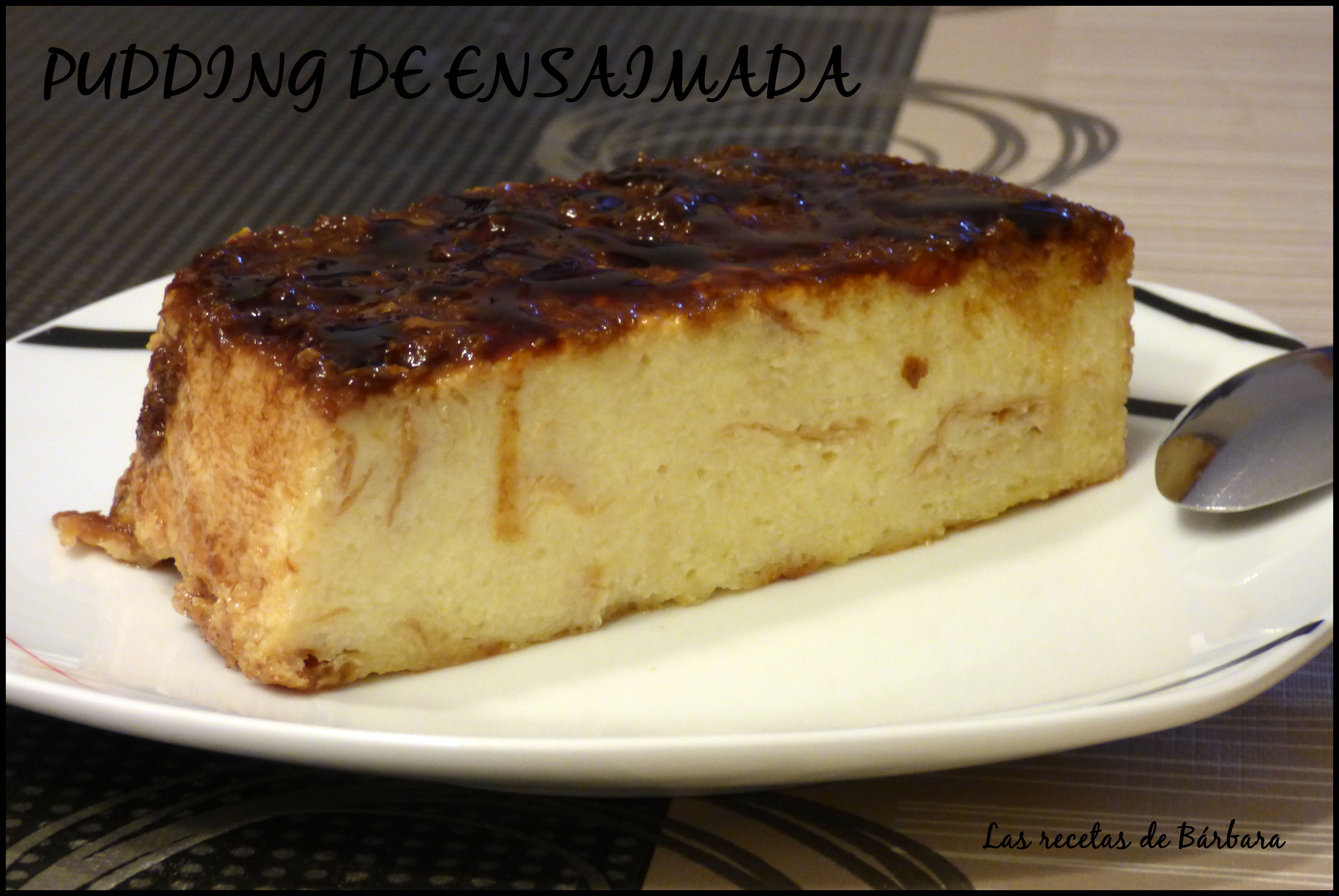 Pudding Las Recetas de Bárbara