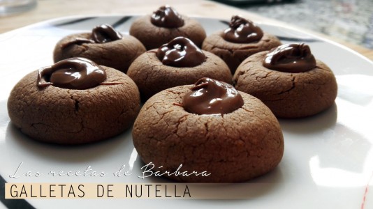 GALLETAS DE NUTELLA