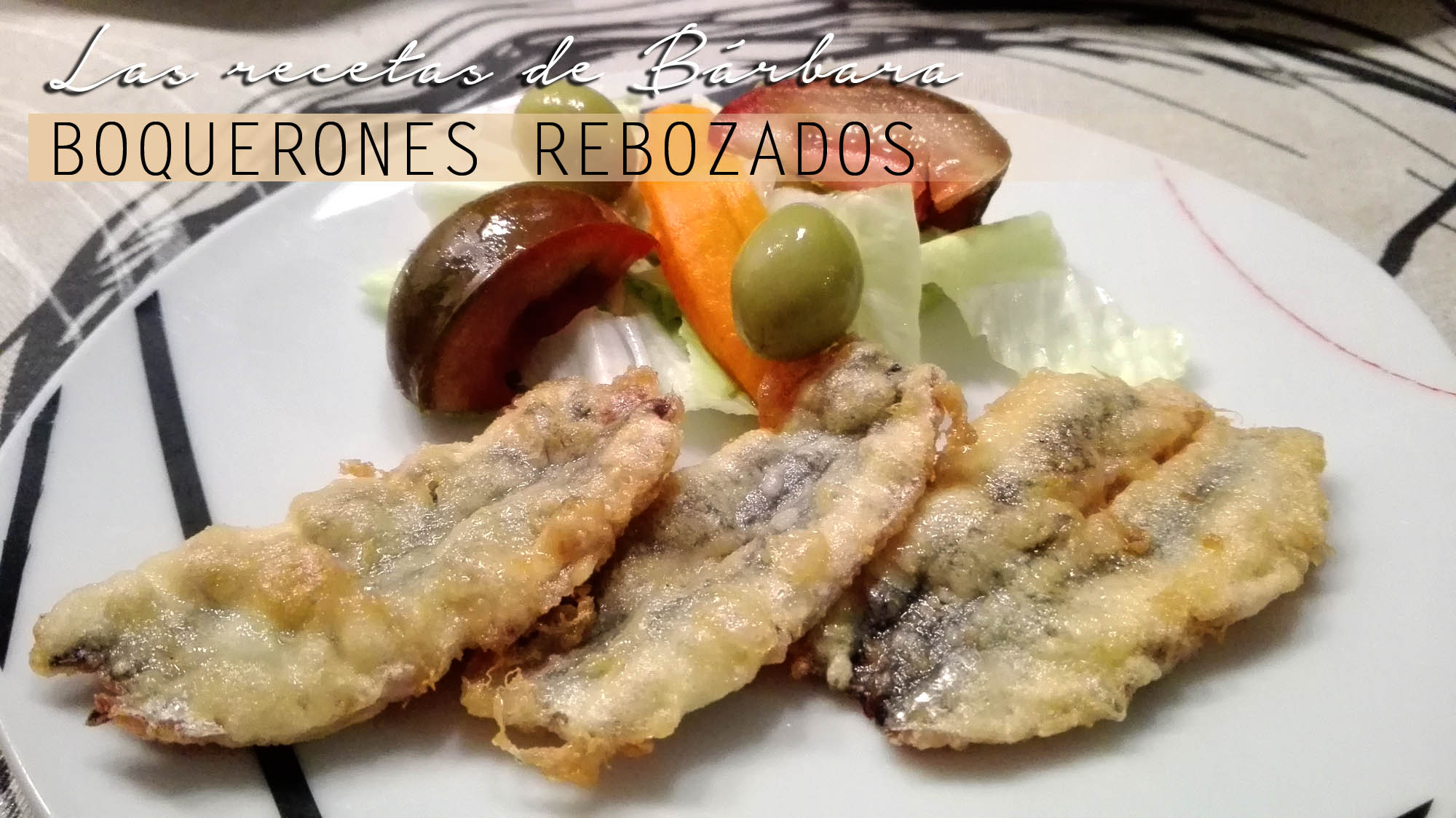 boquerones rebozados